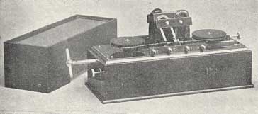 马可尼磁探测器的图像——这是真正的古老无线电技术